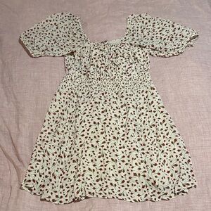 Reformation Jo Dress Es Plus Size 22 Rose Floral Print